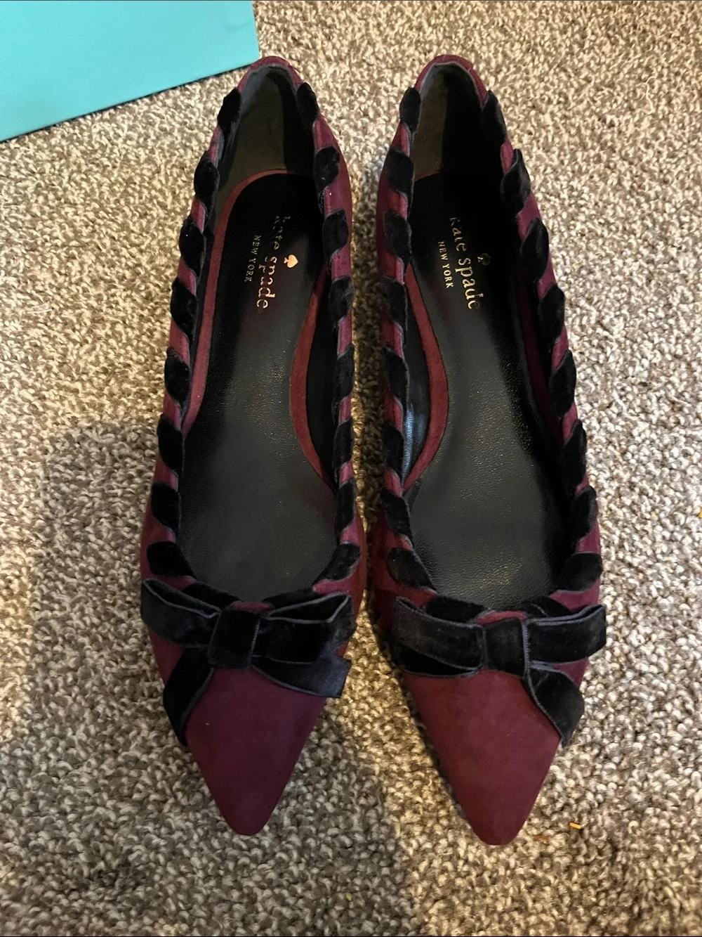kate spade refined burgundy
